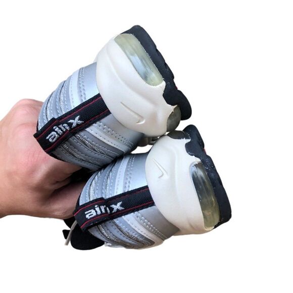 Deadstock Vintage 2002 Nike Air Max 97 Silver Bullet Size 7 - Picture 12 of 16